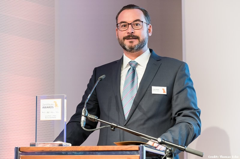 Florian Herfurth Zertifikate Award